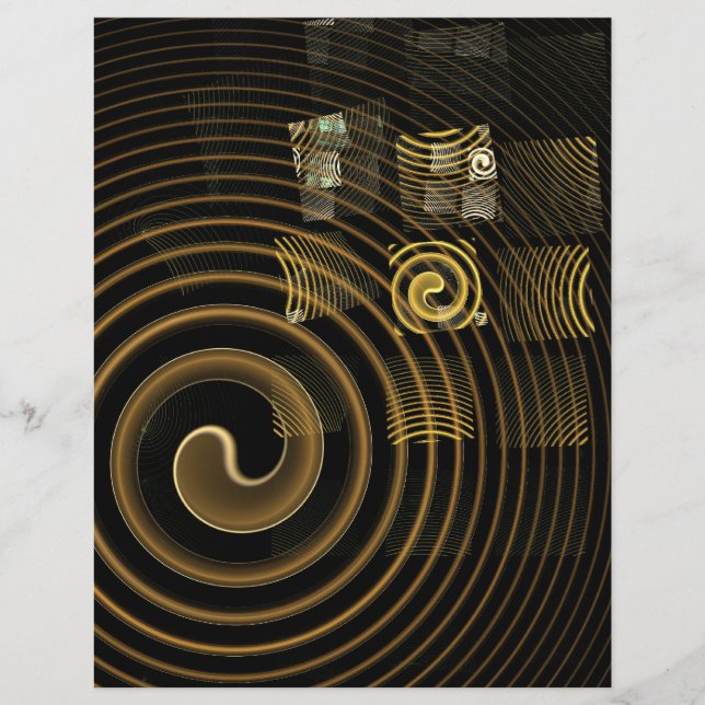 Hypnosis Abstrakt Art Letterhead (Vorderseite)