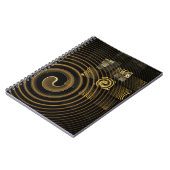 Hypnosis Abstrakt Art Notebook Notizblock (Linke Seite)