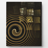 Hypnosis Abstrakt Art Plaque Fotoplatte (Vorderseite)