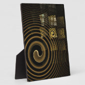 Hypnosis Abstrakt Art Plaque Fotoplatte (Seite)