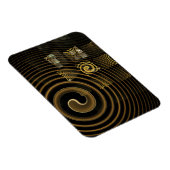 Hypnosis Abstrakt Art Premium Magnet (Rechte Seite)