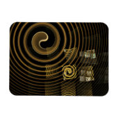 Hypnosis Abstrakt Art Premium Magnet (Horizontal)