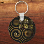 Hypnosis Abstrakt Art Schlüsselanhänger (Vorderseite)