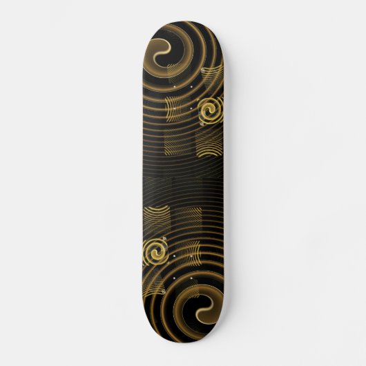 Hypnosis Abstrakt Art Skateboard (Vorderseite)