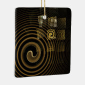 Hypnosis Abstrakt Art Square Ornament (Rechts)