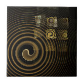 Hypnosis Abstrakt Art Tile Fliese (Vorderseite)