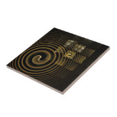 Hypnosis Abstrakt Art Tile Fliese (Seite)