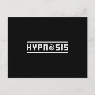 Hypnosis Best Hypnotitic Hypnotic Hypnotizer Gift Postkarte