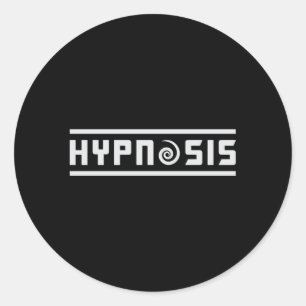 Hypnosis Best Hypnotitic Hypnotic Hypnotizer Gift Runder Aufkleber