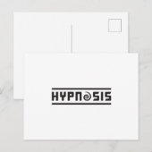 Hypnosis Best Hypnotizer Hypnotic Gift Postkarte (Vorne/Hinten)