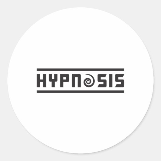Hypnosis Best Hypnotizer Hypnotic Gift Runder Aufkleber (Vorderseite)