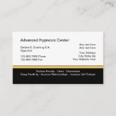 Hypnosis Business Cards Visitenkarte (Vorderseite)