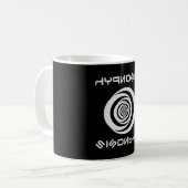 Hypnosis Hypnotizer Hypnotizist Hypnotic Funny Gif Kaffeetasse (Vorderseite Links)