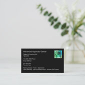 Hypnosis Services Business Cards Visitenkarte (Stehend Vorderseite)