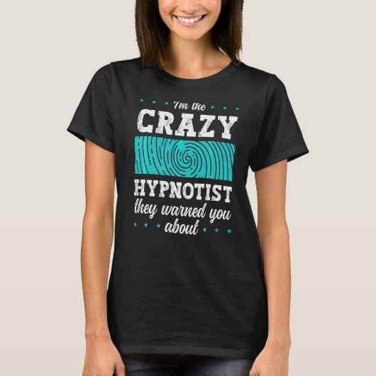 Hypnosis Sleep Hypnotist Spiralführer erhalten Hyp T-Shirt (Vorderseite)