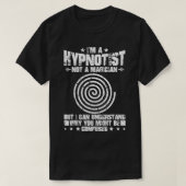 Hypnosis Sleep Hypnotist Spiralführer Sterne bekom T-Shirt (Design vorne)