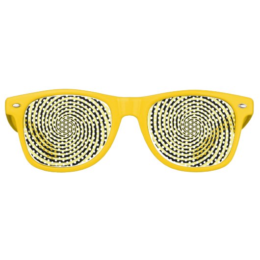Hypnosis-Sonnenbrille passt zu Rahmen und Farben Partybrille (Vorderseite)