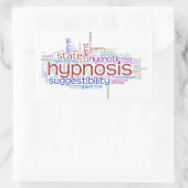 Hypnosis Works Word Art Sticker - White Background (Tasche)