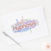 Hypnosis Works Word Art Sticker - White Background (Umschlag)