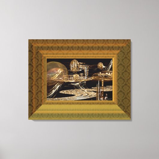 Hypnosophie Wrapped Canvas Leinwanddruck (Vorderseite)