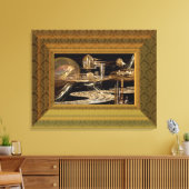 Hypnosophie Wrapped Canvas Leinwanddruck (Insitu (Wohnzimmer))