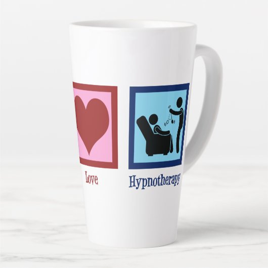 Hypnotherapeut Peace Liebe Hypnotherapie Milchtasse (Rechte Ecke)