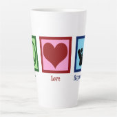 Hypnotherapeut Peace Liebe Hypnotherapie Milchtasse (Vorderseite)