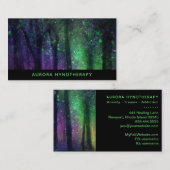 *~* Hypnotherapie Hypnose Therapeut Visitenkarte (Vorne/Hinten)