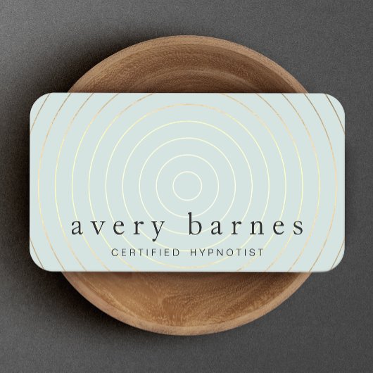 Hypnotherapie-Hypnotherapeutikkarte Visitenkarte