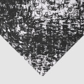 Hypnotic Abstract Black And White Modern Art  Seidenpapier (Ausschnitt)