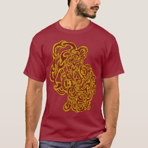 Hypnotic Amorphous Phantasmagoric Modern Groovy T-Shirt