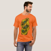 Hypnotic Amorphous Phantasmagoric Modern Groovy  T-Shirt (Vorne ganz)