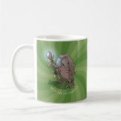 Hypnotic Armadillo Milk & Two Sugar Cartoon Kaffeetasse (Links)