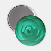 Hypnotic Camellige Blume Magnet (Vorderseite/Rückseite)