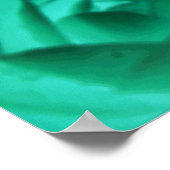 Hypnotic Camellige Blume Print Poster (Ecke)