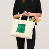 Hypnotic Camellige Blume Tote Bag Mini Stoffbeutel (Vorderseite (Produkt))