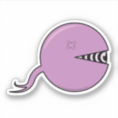 Hypnotic Eyeball Custom Cut Vinyl Sticker (Vorderseite)