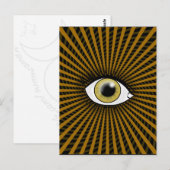 Hypnotic Hazel Eye Postkarte (Vorne/Hinten)