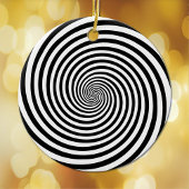 Hypnotic Hypnosis Spiral Ornament
