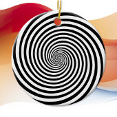 Hypnotic Hypnosis Spiral Ornament
