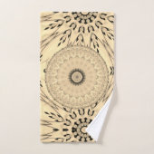 Hypnotic Mandala  Badhandtuch Set (Handtuch)
