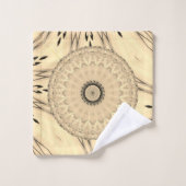Hypnotic Mandala  Badhandtuch Set (Waschlappen)