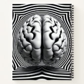 Hypnotic Mind Maze Notizblock (Rückseite)