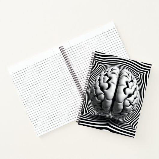 Hypnotic Mind Maze Notizblock (Innenseite)