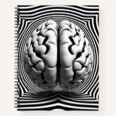 Hypnotic Mind Maze Notizblock (Vorderseite)