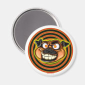 Hypnotic Mops Magnet (Vorderseite/Rückseite)