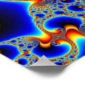 Hypnotic Portal - Fraktal Poster (Ecke)