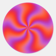 Hypnotic Spiral Optical Illusion Funny Neon