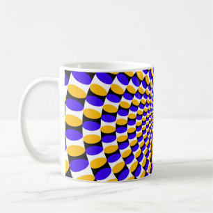 Hypnotic surreal abstrakt kaffeetasse