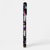 Hypnotic Swirl Energy Lila iPhone Hülle (Rechte Seite)